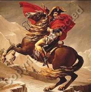Napoleon on Horseback